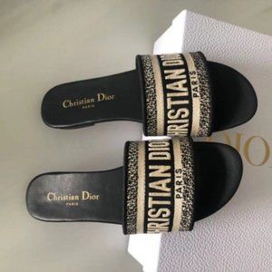 Christian Dior slide sandals